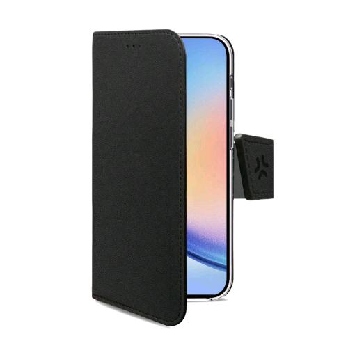 CELLY SAMSUNG GALAXY A35 5G CUSTODIA A PORTAFOGLIO IN SIMILPELLE CHIUSURA CON FL