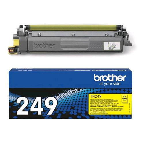 BROTHER TN-249Y TONER GIALLO ALTA RESA PER HLL8230CDW - MFCL8340CDW - HLL8240CDW
