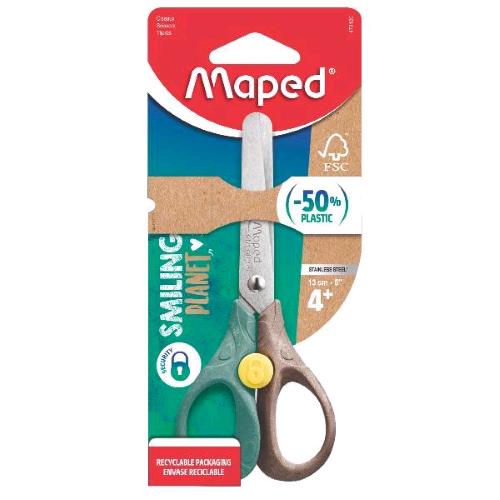 MAPED SMILING PLANET FORBICI SECURITY DA 13 CM