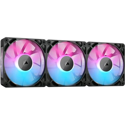CORSAIR ICUE LINK RX120 RGB 120 mm VENTOLE PWM CON HUB DI SISTEMA ICUE LINK CUSC