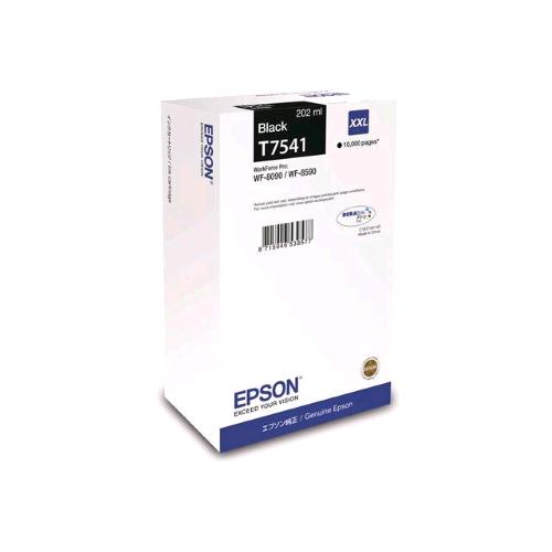 EPSON T7541 DURABrite Pro CARTUCCIA INK NERO XXL 202 ML PER WF-8090, WF-8590 10.