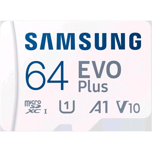 SAMSUNG MICRO SDXC EVO PLUS 64GB U1, V10, A1