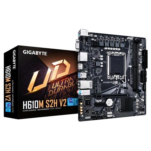 GIGABYTE H610M S2H V2 SCHEDA MADRE INTEL H610 EXPRESS LGA 1700 MICRO ATX