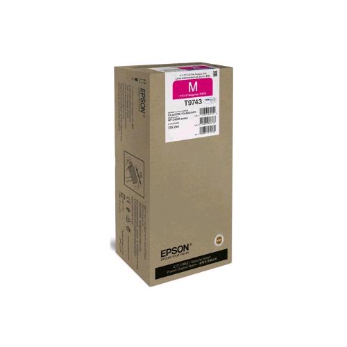 EPSON T9743 CARTUCCIA DURABrite Pro MAGENTA XXL PER WORKFORCE PRO WF-C869R