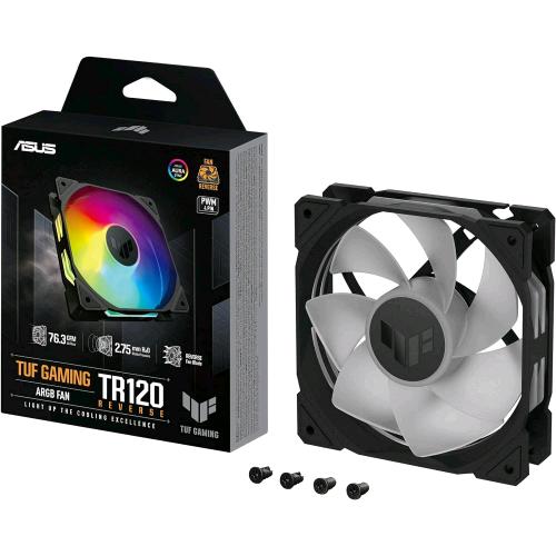 ASUS TUF GAMING TR120 ARGB FAN REVERSE VENTOLA 120mm PWM 2.000rpm 16 LED RGB IND