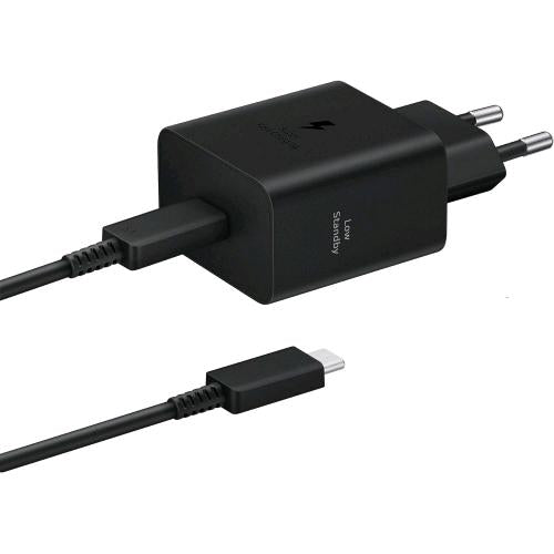 SAMSUNG EP-T4511XBEGEU CARICABATTERIE DA RETE USB-C 45 W FAST CHARGING CON CAVO
