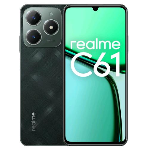 REALME C61 DUAL SIM 6.7" OCTA CORE 128GB RAM 6GB 4G LTE VODAFONE ITALIA DARK GRE