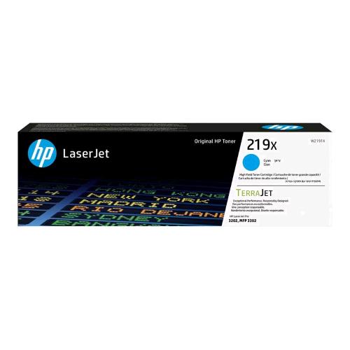 HP 219X CARTUCCIA TONER CIANO ALTA RESA 2.500 PAGINE