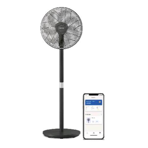PHILIPS SERIE 3000 VENTILATORE A PIANTANA 40 CM TECNOLOGIA SILENTWING 3 VELOCITA