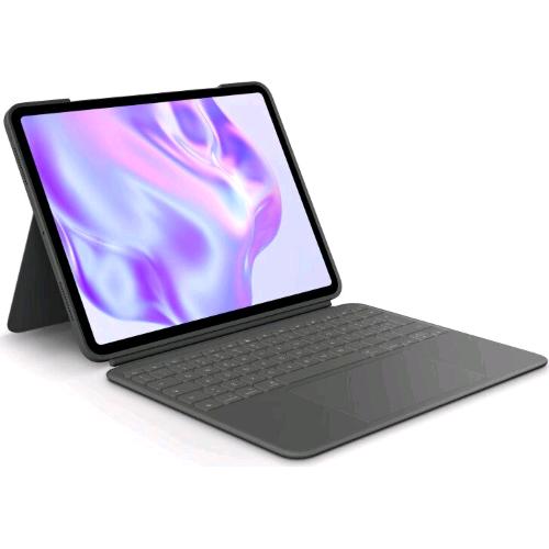 LOGITECH APPLE iPAD PRO 13" (M4) CUSTODIA CON TASTIERA COMBO TOUCH GRAFITE