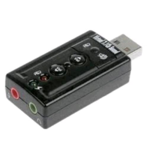 LINK ADATTATORE AUDIO USB 2.0 PER MICROFONO, CASSE O CUFFIE, CONSENTE DI CONNETT