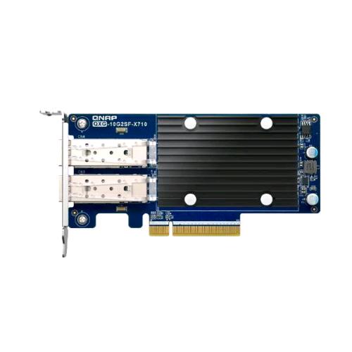 QNAP QXG-10G2SF-X710 SCHEDA DI RETE DUAL-PORT SFP+ 10GBE LOW PROFILE PCIe GEN3 x
