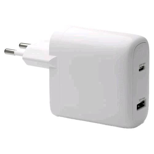 DBRAMANTE 1928 WALL CHARGER CARICABATTERIE DA RETE 2 USCITE USB-C 65W + USB-A 18
