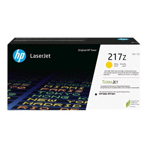HP 217Z TONER GIALLO ALTISSIMA RESA PER COLOR LASERJET ENTERPRISE MFP 6800DN 24.