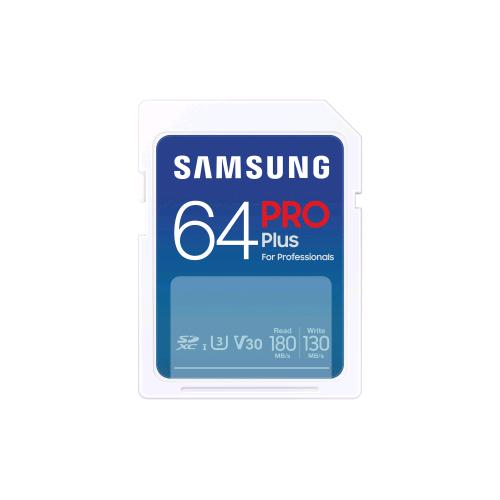 SAMSUNG SD CARD PRO PLUS 64GB V10 U1 100-90MB/S