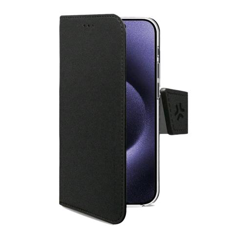 CELLY APPLE iPHONE 16 PRO MAX CUSTODIA A PORTAFOGLIO IN SIMILPELLE BLACK