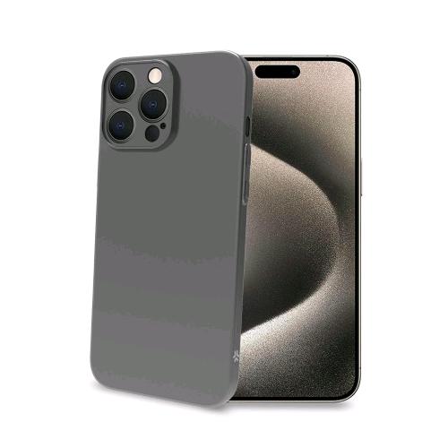 CELLY APPLE iPHONE 16 PRO MAX COVER MORBIDA SUPER SOTTILE IN TPU NERO