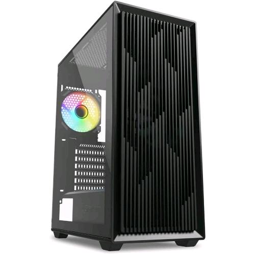 SHARKOON VK2 RGB CASE ATX 2 X U3, TG, 3 X 120MM FAN 1X 120MM ARGB FAN PANNELLO L
