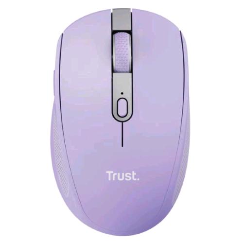 TRUST OZAA COMPACT MOUSE OTTICO WIRELESS RICARICABILE SILENZIOSO CON DOPPIA CONN