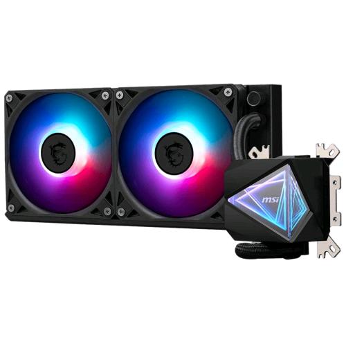 MSI MAG CORELIQUID I240 DUAL FAN ARGB SISTEMA DI RAFFREDDAMENTO A LIQUIDO NERO