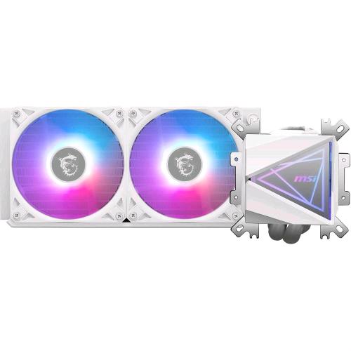 MSI MAG CORELIQUID I240 DUAL FAN ARGB SISTEMA DI RAFFREDDAMENTO A LIQUIDO BIANCO