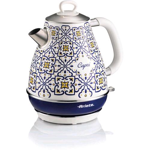 ARIETE 2869 BOLLITORE CAPRI EDITION BASE CORDLESS GIREVOLE 1.7 LT 2.000 W INFUSI