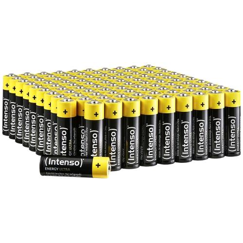 INTENSO ENERGY ULTRA BATTERIE STILO AA LR6 ALCALINE MAXI PACK (10 CONF DA 10 Pz)