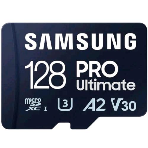 SAMSUNG PRO ULTIMATE MB-MY128SA MICROSD MEMORY CARD 128GB 128 GB - A2 / VIDEO CL
