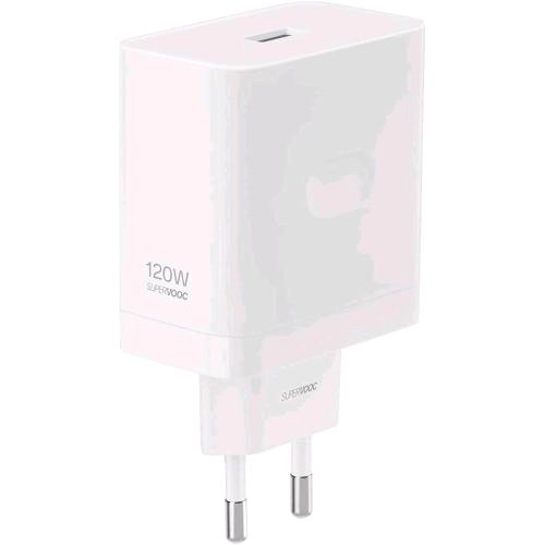 REALME VCBBOAEH POWER ADAPTOR SUPERVOOC CARICABATTERIE DA RETE 120 W BIANCO