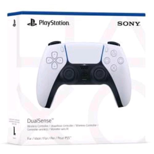 SONY PS5 DUALSENSE CONTROLLER WIRELESS BIANCO NERO