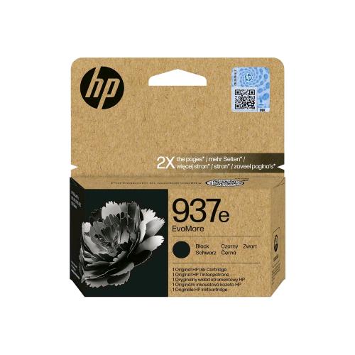 HP 937e EVOMORE CARTUCCIA INCHIOSTRO NERO ORIGINALE PER OFFICEJET PRO 9110b, 912