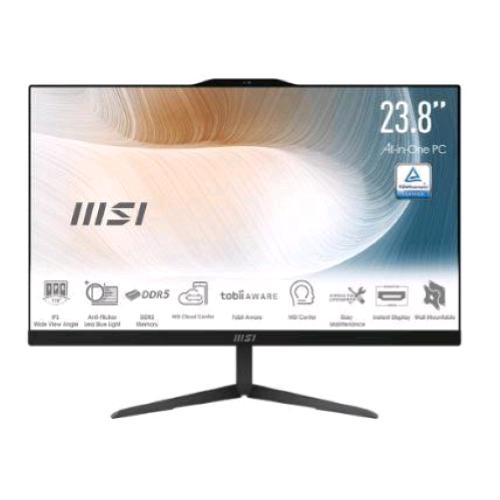 MSI MODERN AM242 1M-1242IT ALL IN ONE 23.8" INTEL CORE 3 100U RAM 8GB-SSD 256GB