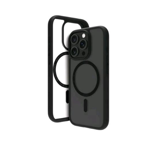 DBRAMANTE 1928 APPLE iPHONE 16 PRO COVER IN PVC MagSafe NERO