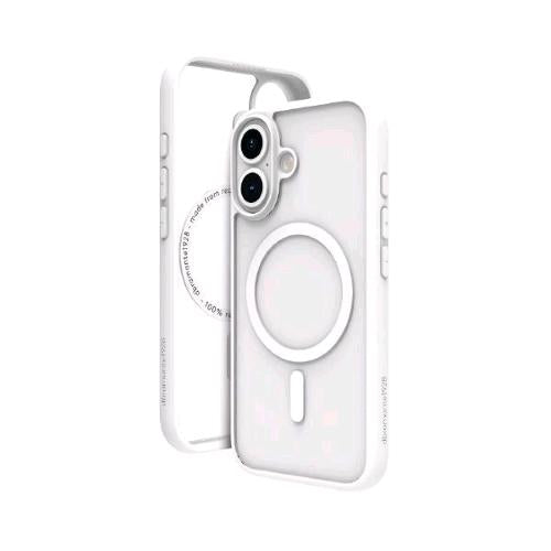 DBRAMANTE 1928 APPLE iPHONE 16 COVER IN PVC MagSafe BIANCO