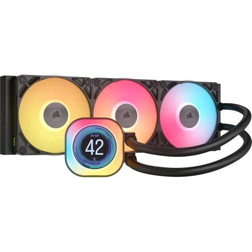 CORSAIR iCUE LINK TITAN 360 RX RGB LCD CPU LIQUID COOLER SISTEMA DI RAFFREDDAMEN