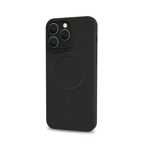 CELLY APPLE iPHONE 15 PRO MAX COVER IN MORBIDO TPU Magsafe NERO