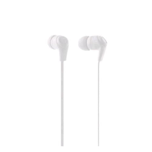 LINK AURICOLARI STEREO CON MICROFONO JACK 3.5mm BIANCO
