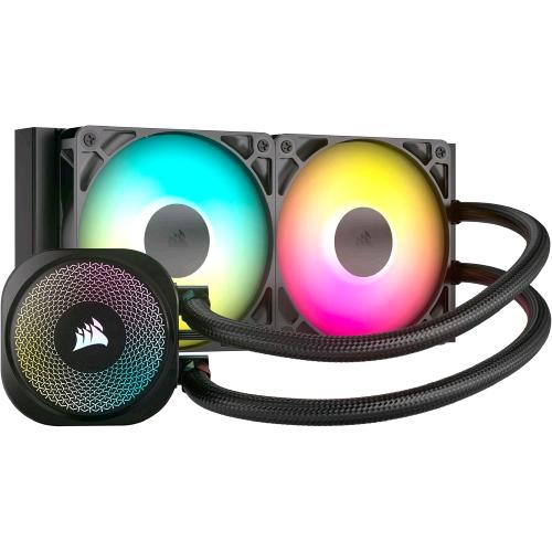 CORSAIR NAUTILUS 240 RS ARGB LIQUID CPU COOLER 240mm 2 VENTOLE RS120 ARGB INTEL
