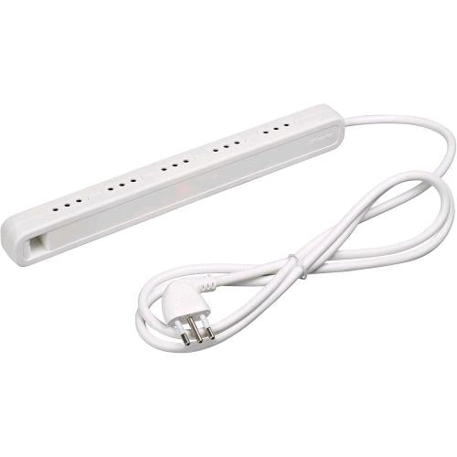 BTICINO MULTIPRESA ULTRASLIM 5 PRESE PICCOLE 10A CAVO 1.5 MT SPINA ANGOLATA SALV