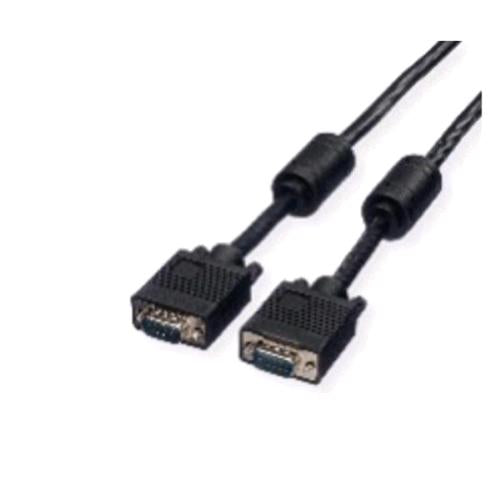 NILOX CAVO VGA ALTA QUALITA' FERRITE + DDC HD15 DOPPIA SCHERMATURA MASCHIO-MASCH