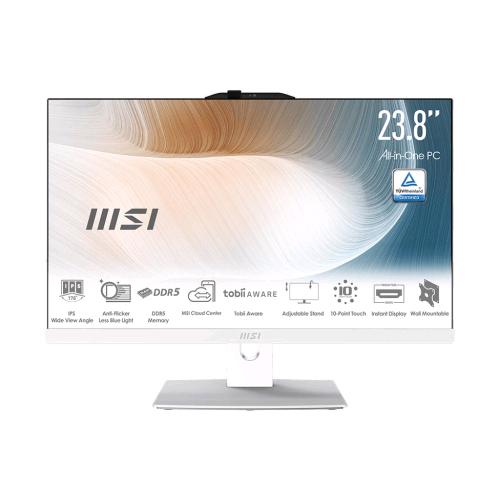 MSI MODERN AM242TP 1M-1245IT ALL IN ONE 23.8" TOUCH SCREEN INTEL CORE 5 120U RAM