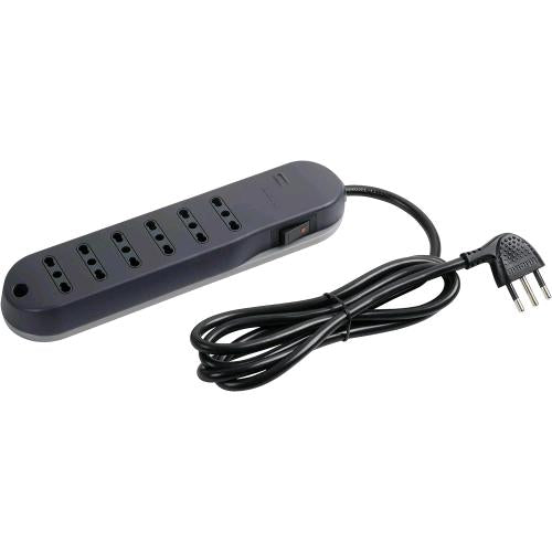 BTICINO MULTIPRESA SLIM CON 6 PRESE 2P+T BIPASSO (10/16A), INTERRUTTORE AUTOMATI