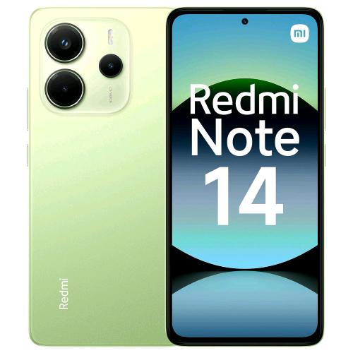 XIAOMI REDMi NOTE 14 DUAL SIM 6.67" OCTA CORE 256GB RAM 8GB 4G LTE ITALIA LIME G