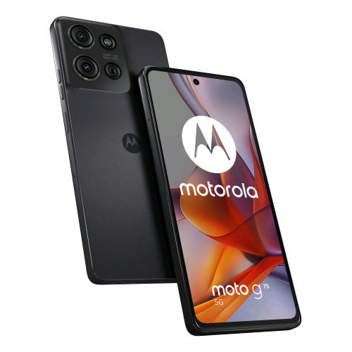 MOTOROLA MOTO G75 5G DUAL SIM 6.78" OCTA CORE 256GB RAM 8GB-5G ITALIA CHARCOAL G