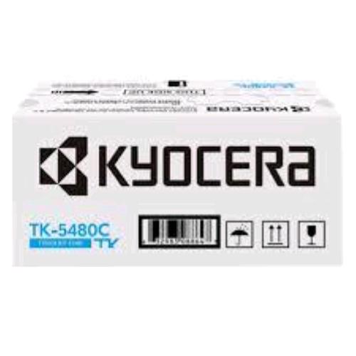 KYOCERA TK-5480C TONER CIANO PER ECOSYS P6235cdn ECOSYS M6635cidn 1.250 PAGINE