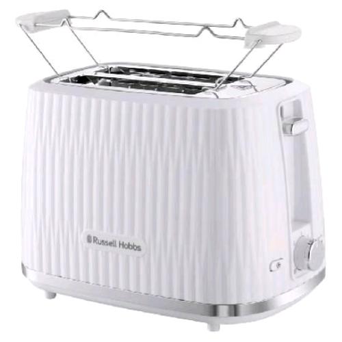 RUSSEL HOBBES 27370-56 TOSTAPANE ELETTRICO 800W 2 FETTE CON PINZE 6 GRADI DI DOR