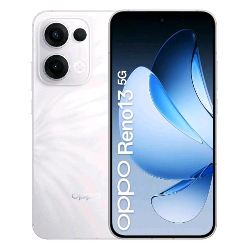 OPPO RENO 13 5G DUAL SIM Ai 6.59" OCTA CORE 256GB RAM 12GB 5G TIM PLUME WHITE