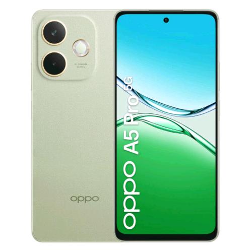 OPPO A5 PRO 5G DUAL SIM 6.67" OCTA CORE 256GB RAM 8GB 5G FOTO AI 50MP TIM OLIVE