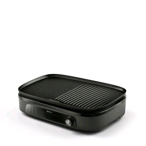 PHILIPS HD6210/90 GRILL ELETTRONICO DA TAVOLO 2400W 5 LIVELLI DI TEMPERATURA RIV