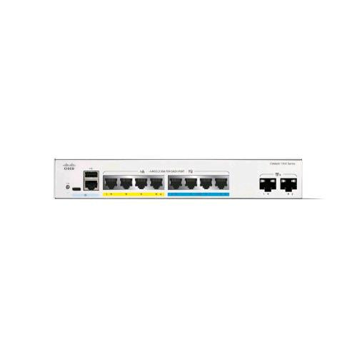 CISCO CATALYST 1300-8MGP-2X SWITCH GESTITO L3 4 x Gigabit Ethernet + 4 x 100/100